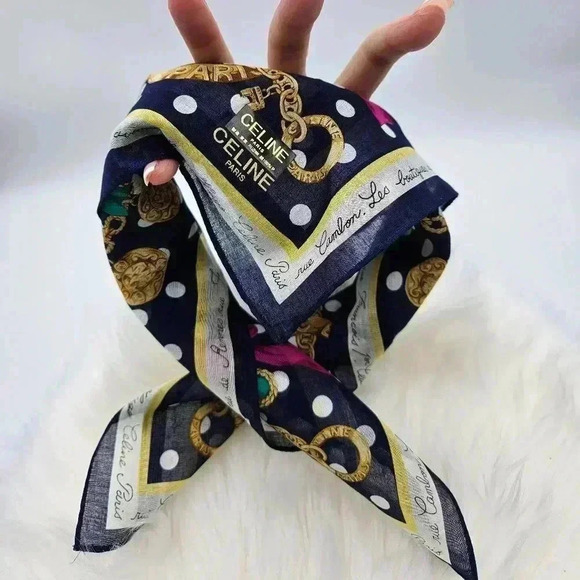 Celine1 Luxury  Pattern Design Neckerchief - Picture 1 of 8